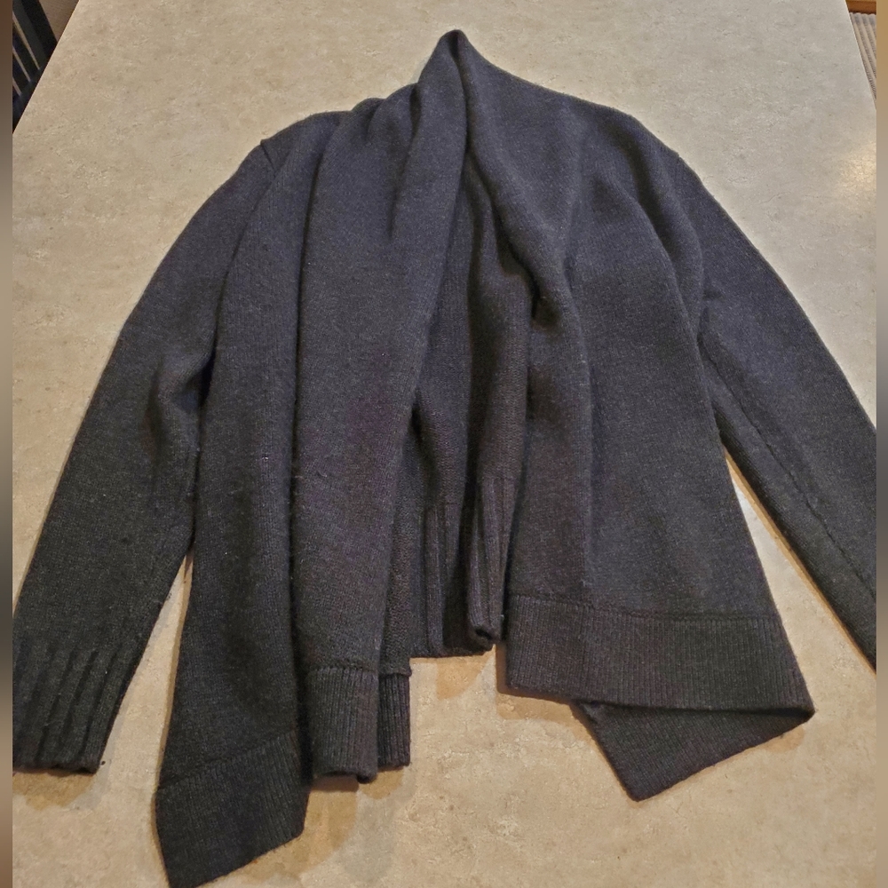 VINCE yak/wool blend, open cardigan